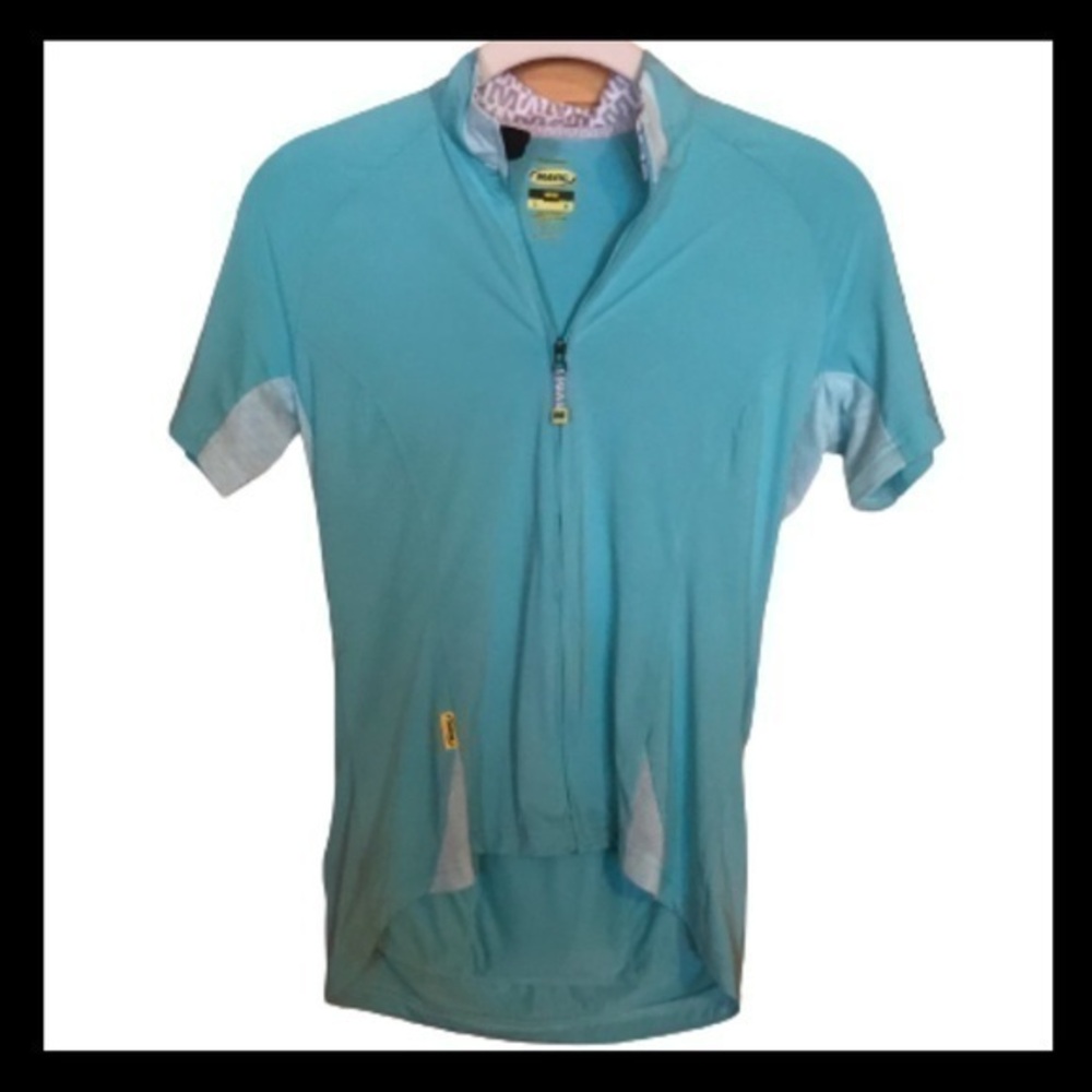 Turquoise Bicycle Jersey